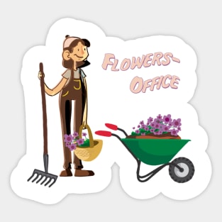 Gardenoffice Sticker